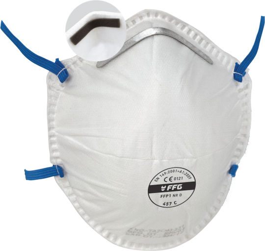 FFG Mask Half Face with FFP1 Protection Filter Particles