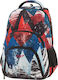 Polo Imagno School Bag Backpack Junior High-High School Multicolored L28 x W15 x H45cm 25lt