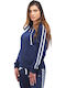 Bodymove Women's Hooded Cardigan Blue