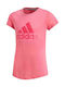 Adidas Kinder-T-Shirt Fuchsie