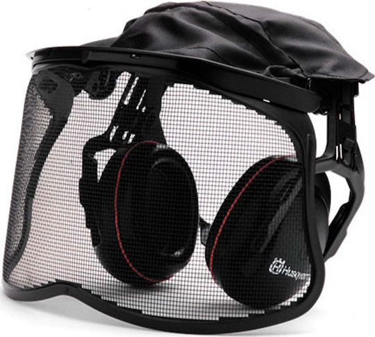 Husqvarna Protection Visor of Mesh with Shoulder Shields