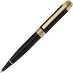 Cerruti Στυλό Ballpoint με Μπλε Mελάνι Heritage Gold