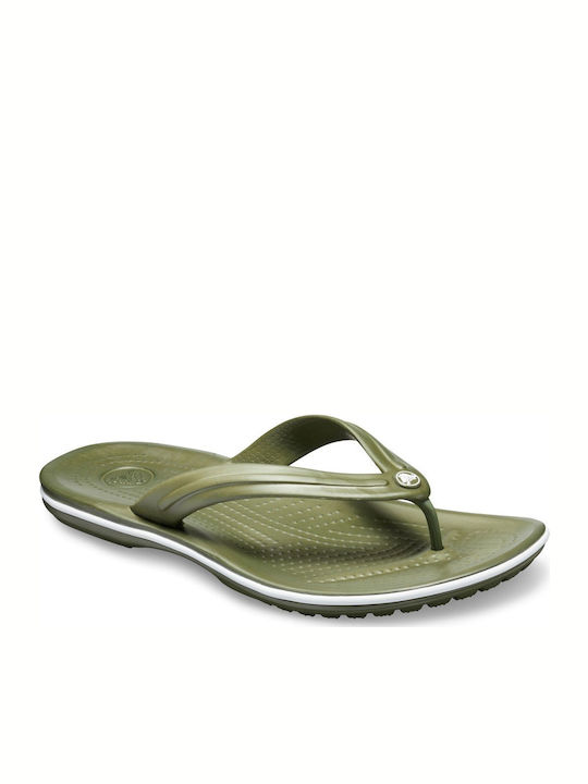 Crocband Men's Anatomic Khaki Flip Flops