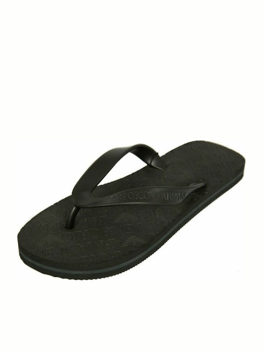 Emporio Armani Men's Flip Flops Black