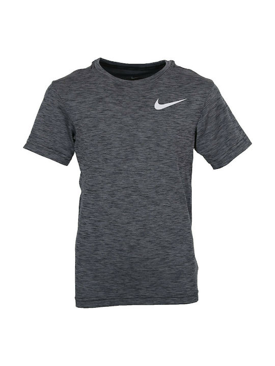 Nike Kids T-shirt Gray Dry Training Tee