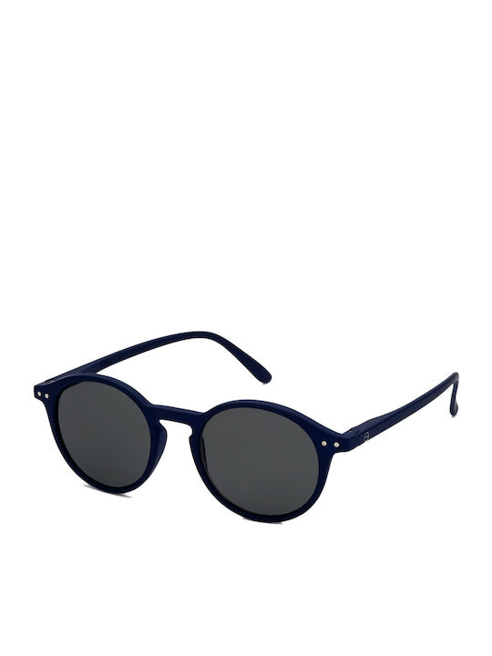 Izipizi Unisex Γυαλιά Ηλίου με Κοκκάλινο Σκελετό Navy Blue