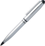 Cerruti Leap Pen Ballpoint with Blue Ink Chrome