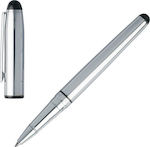 Cerruti Leap Pen Rollerball with Blue Ink Chrome