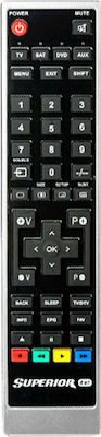 Superior Electronics Universal Remote Control 4 in 1 Προγραμματιζόμενο for Τηλεοράσεις