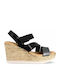 Oh My Sandals Platforme pentru femei Negre