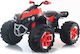 Bo Off Road Kids Electric 4-Wheel Motorcycle 12 Volt Red