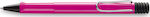 Lamy Safari 213 Pen Ballpoint with Blue Ink Pink