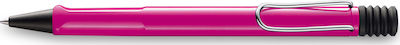 Lamy Safari 213 Pen Ballpoint with Blue Ink Pink