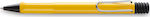 Lamy Safari 218 Pen Ballpoint with Blue Ink Yellow