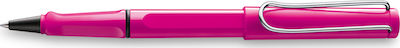 Lamy Στυλό Rollerball με Μπλε Mελάνι Safari 313 Pink