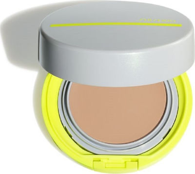 Shiseido Sports BB Compact Wasserfest Sonnenschutz Pulver Für das Gesicht SPF50 mit Farbe 12gr