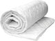Orion Strom Protective Cover Semi-double with Elastic Bands 191 White 110x200cm