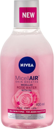 Nivea Rose Water Micellar Water Makeup Remover Face 400ml