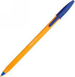 Bic Στυλό Ballpoint 0.8mm με Μπλε Mελάνι Orange Original Fine