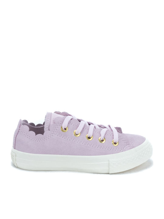 Converse Παιδικά Sneakers Chuck Taylor All Star Junior Frilly Thrills για Κορίτσι Λιλά