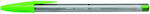 Bic Στυλό Ballpoint 1.6mm με Πράσινο Μελάνι Cristal