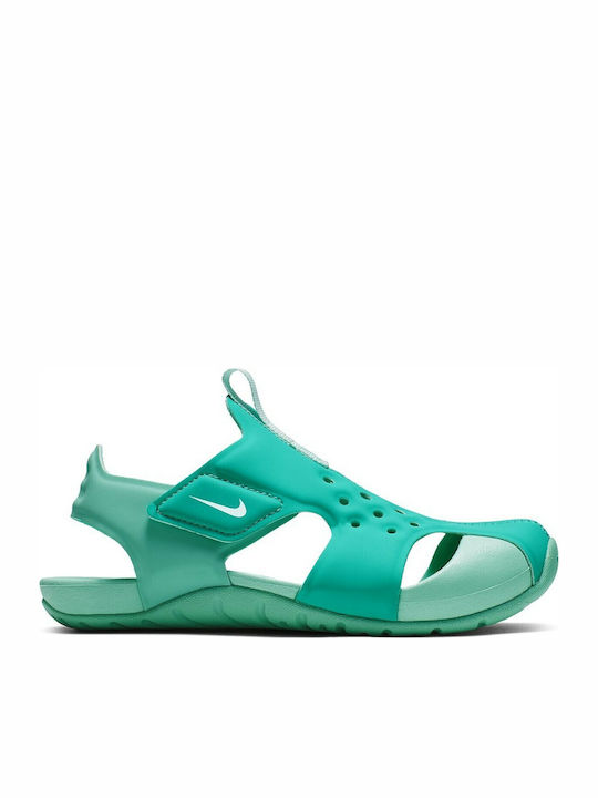 Nike Sunray Protect 2 PS Kinder Badeschuhe Grün