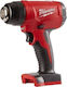 Milwaukee M18 BHG-0 Heat Gun 12V Solo with Maximum Temperature 470°C 4933459771