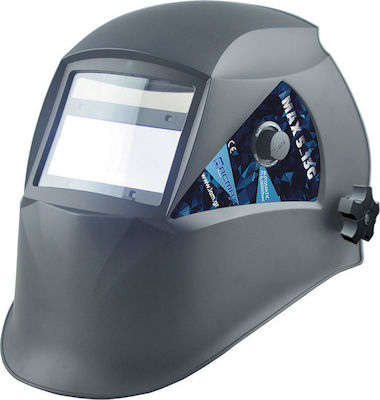 Arcmax MAX5-13G Welding Helmet with 100x53mm Visual Field Black