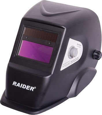 Raider RD-WH02 Welding Helmet with 113x89mm Visual Field Black