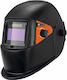 Krausmann Welding Helmet with 92x42mm Visual Field Black