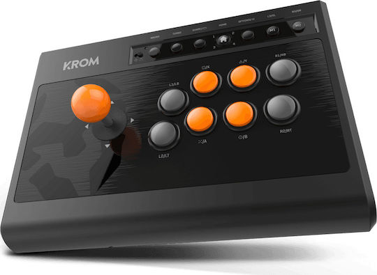 Krom Kumite Wired Gamepad for PC / PS3 / PS4 / Xbox One Orange