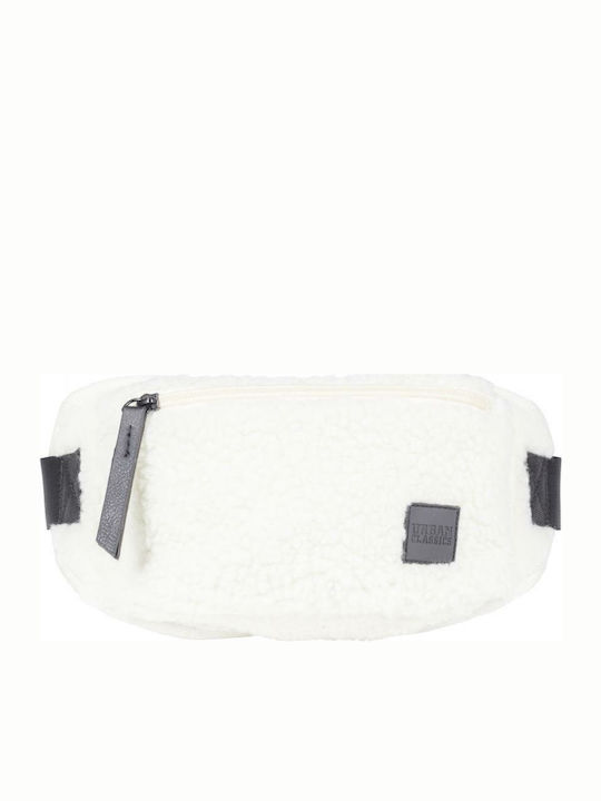 Urban Classics Sherpa Mini Belt Bag White