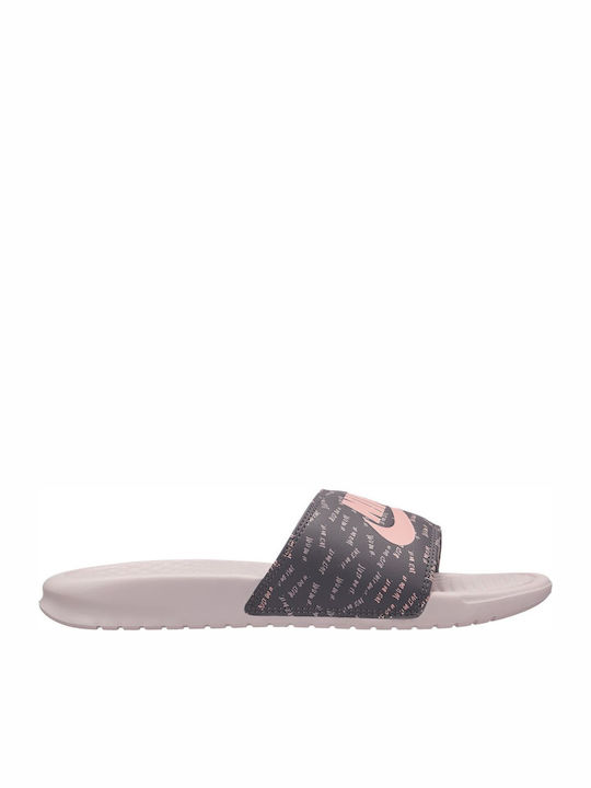 Nike Benassi Just Do It Слайдове в Сив Цвят