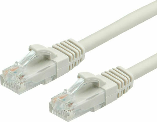 Value U/UTP Cat.6a Ethernet Network Cable 1m Gray