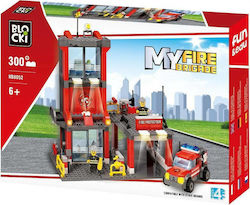 Blocki Building Block Fire Brigade for 6+ years 300pcs