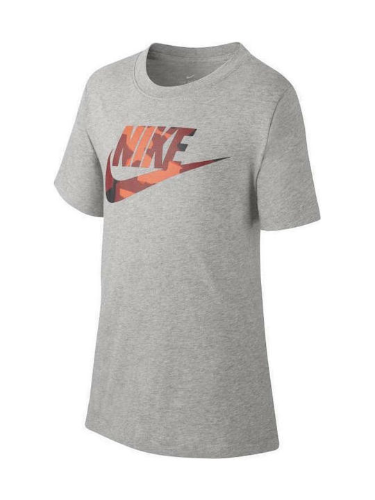 Nike Sportswear Παιδικό T-shirt Γκρι