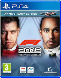 F1 2019 Anniversary Edition PS4 Game