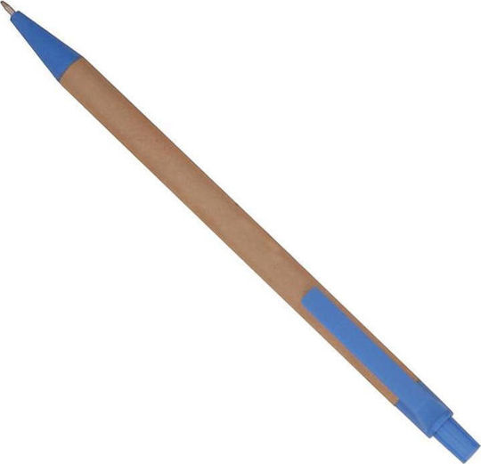 Next Eco Pen Gel Brown with Blue Ink Blue