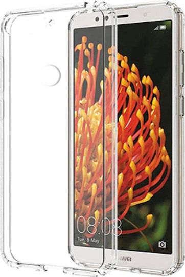 Задна корица Силикон 0.5мм Прозрачен (Huawei Y6 2018)