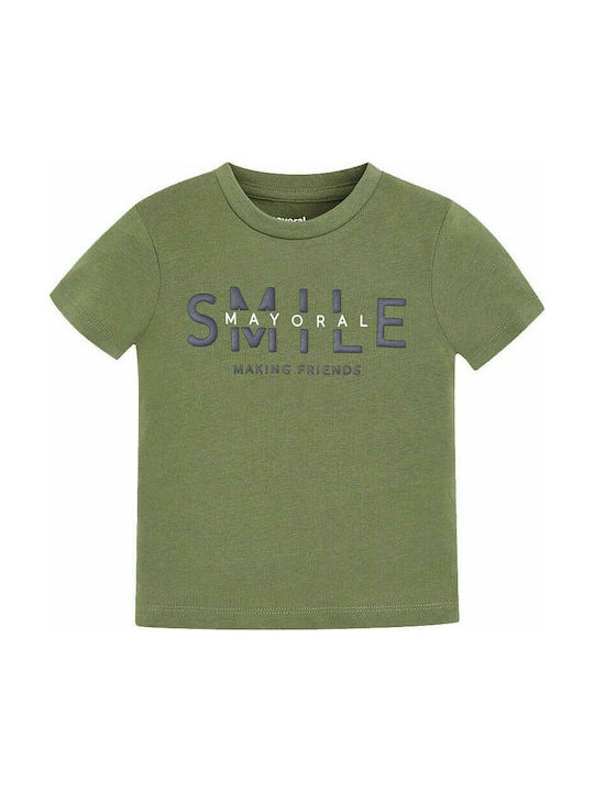 Mayoral Kinder-T-Shirt Khaki