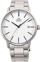 Orient Automatic Watch with Metal Bracelet Silver