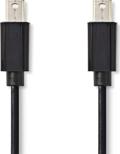 Nedis Kabel Mini-DisplayPort-Stecker - Mini-DisplayPort-Stecker 2m Schwarz (CCGP37500BK20)