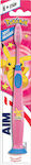 AIM Pokemon Kids Toothbrush for 6+ years Pink/Blue