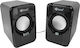 Kisonli S-444 2.0 Speakers 3W Black