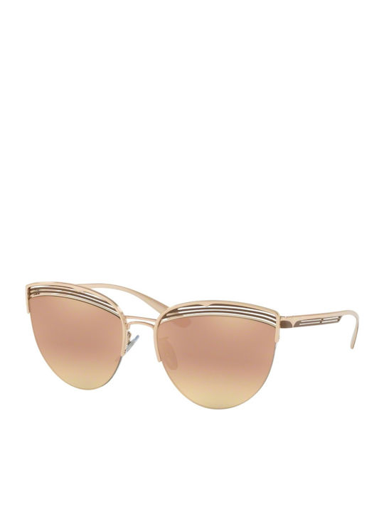 Bvlgari Дамски Слънчеви Очила с Златен Метален Рамка