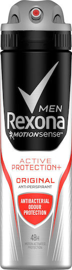 Rexona Men Motion Sense Active Protection+ Original 48h Anti-perspirant Αποσμητικό 48h σε Spray 150ml