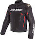 Dainese Dinamica Air D-Dry Καλοκαιρινό Ανδρικό Μπουφάν Μηχανής Αδιάβροχο Black/Red