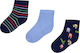 Mayoral Kids Ankle Socks Blue 3 Pair