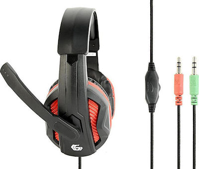 Gembird GHS-03 Over Ear Gaming Headset με σύνδεση 2x3.5mm