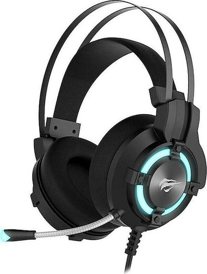 Havit H2212U Over Ear Gaming Headset cu conexiune USB Negru